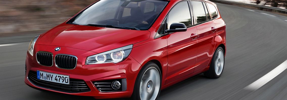 Sports Tourer nennt BMW seinen neuen Kompakt-Van mit Frontantrieb.