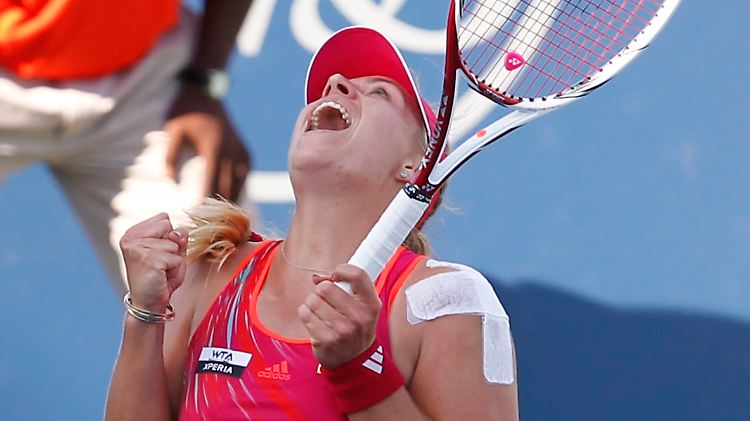 Sensation geschafft: Den dritten Matchball nutzte Angelique Kerber gegen die unbezwingbare Serena Williams.
