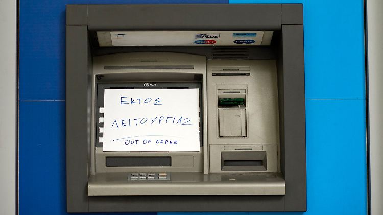 Das Geld ist alle.