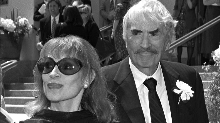 Veronique und Gregory Peck.