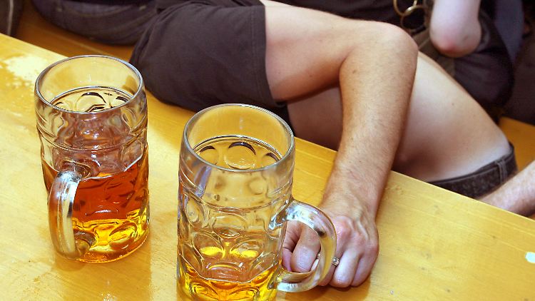 Deutsche Bierbrauer mit Kater: Absatz gesunken.