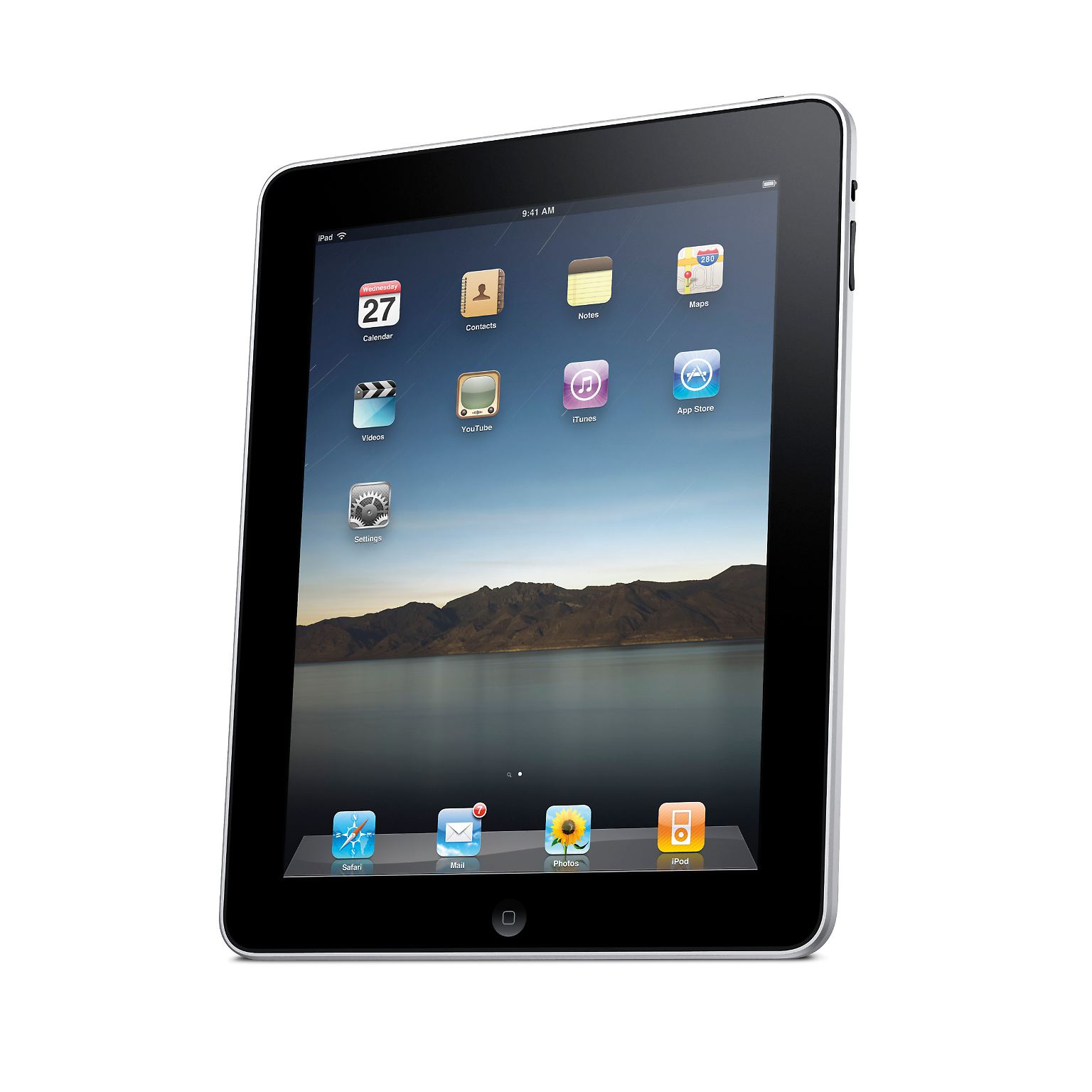 Das ist das allererste iPad.