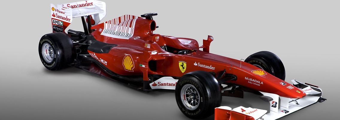 So sieht es aus: Ferraris Auto.
