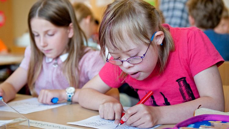 In der Adolph-Diesterweg-Grundschule in Falkensee (Brandenburg).