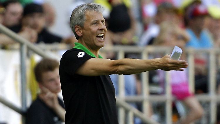"Es wird schwer, aber es ist machbar": Lucien Favre.