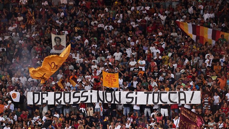 Der "Unberührbare", wie die römischen Fans Daniele de Rossi nennen, bleibt unberührbar.