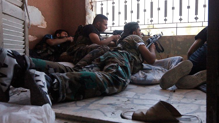 In Damaskus kämpfen Rebellen erbittert gegen Assads Truppen.