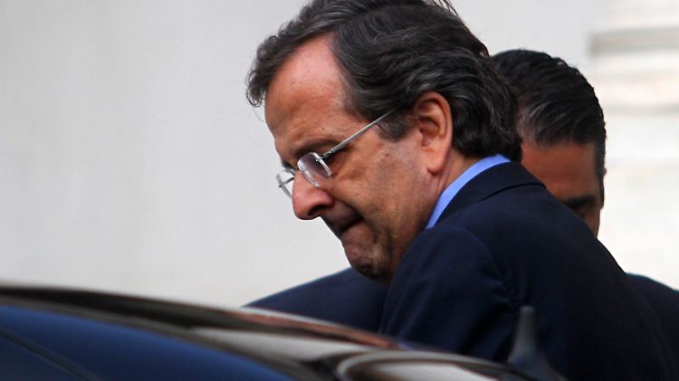 Antonis Samaras erwarten in Berlin keine leichten Gespräche.
