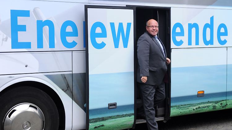 Altmaier wirbt für die Energiewende.