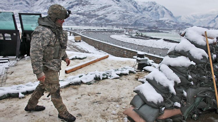 US-Base Blessing in der Provinz Kunar in Nordostafghanistan.