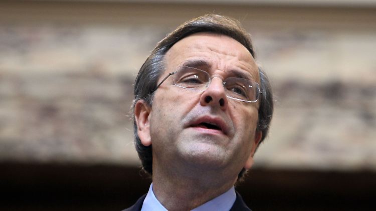 Der griechische Premier Antonis Samaras.