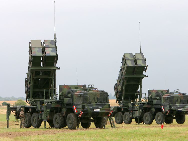 Das "Patriot"-Abwehrsystem wird auch bei Bundeswehrübungen eingesetzt - hier in Nordvorpommern.