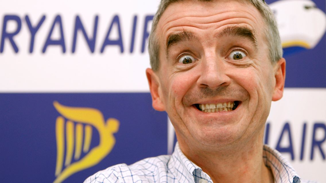 Hat immer wieder "tolle" Ideen: Ryanair-Chef Michael O'Leary.