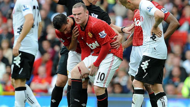 "Bloody hell" kommentierte der "Mirror" die schwere Verletzung von Wayne Rooney.
