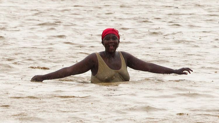 In Haiti traten - wie in Kuba - Flüsse über die Ufer.