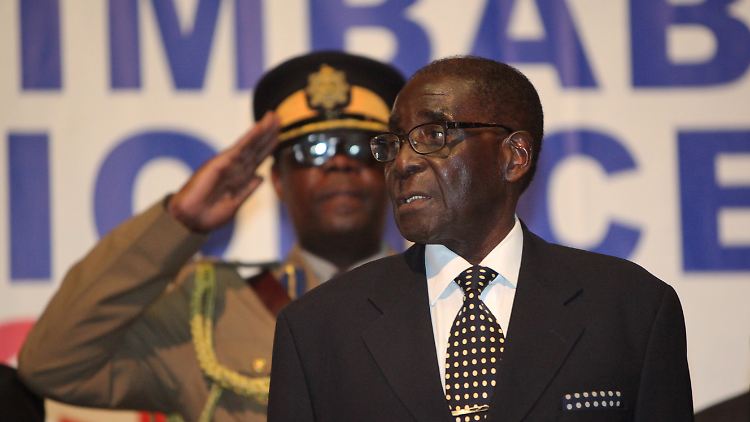 Seit 1987 ist Mugabe Präsident von Simbabwe.