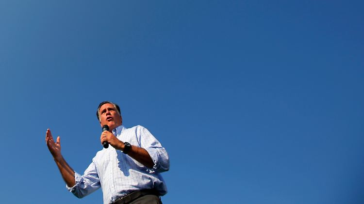 Mitt Romney möchte bald ins Weiße Haus einziehen.