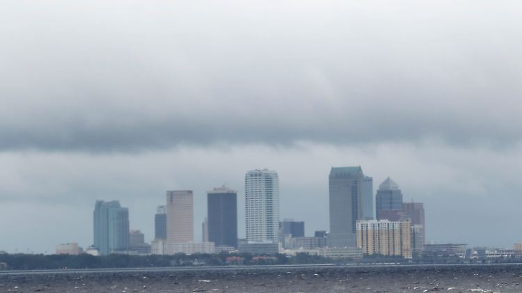 Blick auf Tampa.