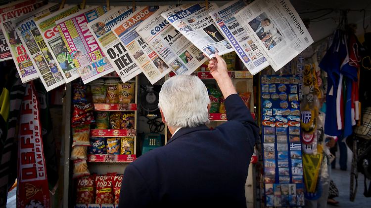 Gute Nachrichten? Selten geworden in Griechenland.