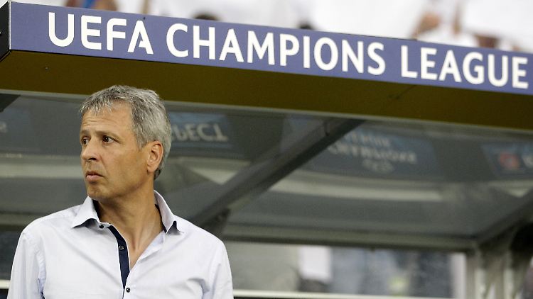 "Wer weiß?" Mönchengladbachs Trainer Lucien Favre.