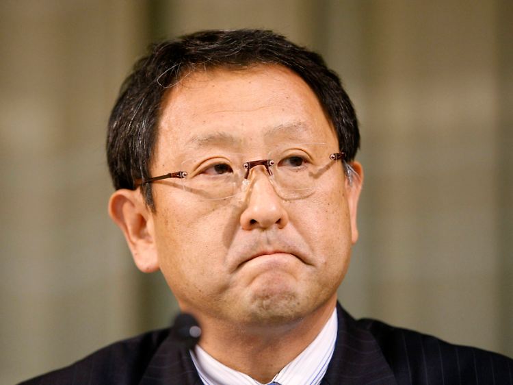 Schwere Zeiten für Akio Toyoda.