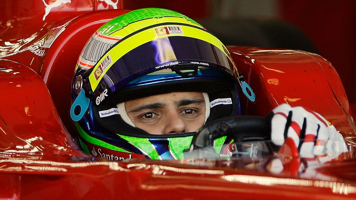 Wieder zurück und wieder schnell: Felipe Massa war auch am zweiten Testtag in Valencia der Schnellste.