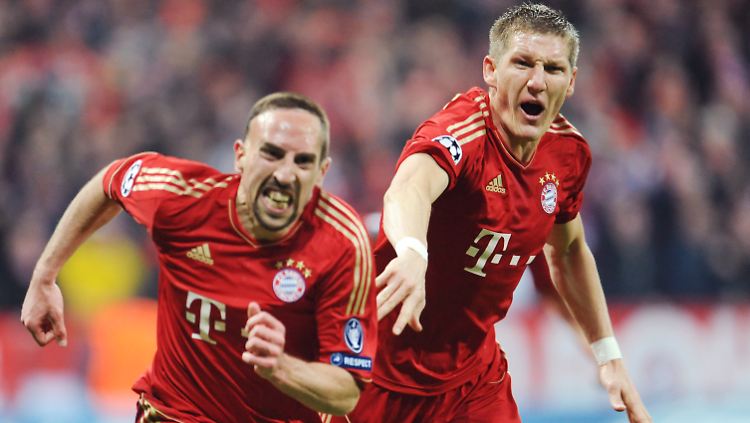 Auf ein Neues: Es gibt berechtigten Grund zu der Annahme, dass es Franck Ribéry und Bastian Schweinsteiger mit dem FC Bayern wieder bis ins Endspiel der Champions League schaffen wollen.