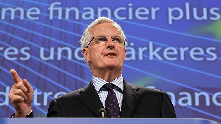 "Wir werden die Notenbank mit allen erforderlichen Instrumenten ausstatten": Michel Barnier (Archivbild).