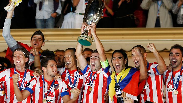 Jubel bei Atlético - zu Recht! 