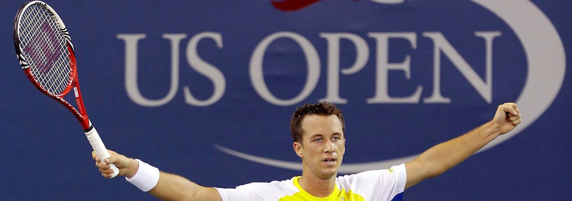 Philipp Kohlschreiber machte sich das Leben schwer, aber nicht zur Hölle.