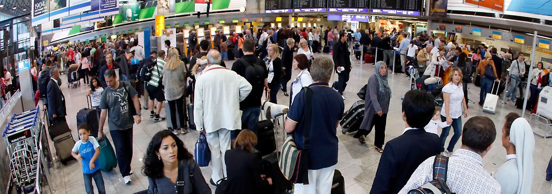 Noch immer herrscht keine Normalität am Frankfurter Flughafen.