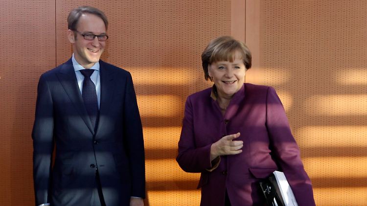 Seit 2006 arbeiten Merkel und Weidmann eng zusammen.