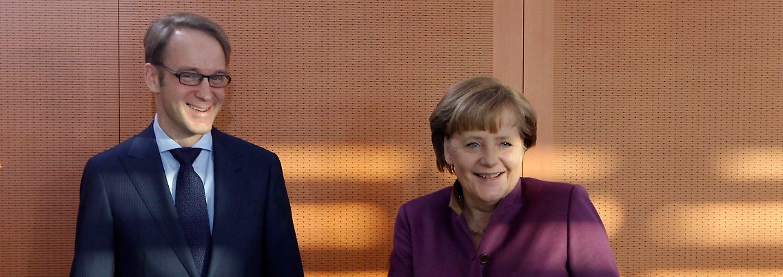 Seit 2006 arbeiten Merkel und Weidmann eng zusammen.