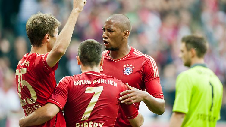 Zurückgelegen, zurückgeschlagen: Aus dem 0:1 machte der FC Bayern noch einen 6:1-Kantersieg.