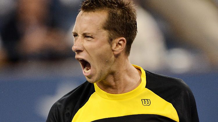 Philipp Kohlschreiber, energiegeladen.