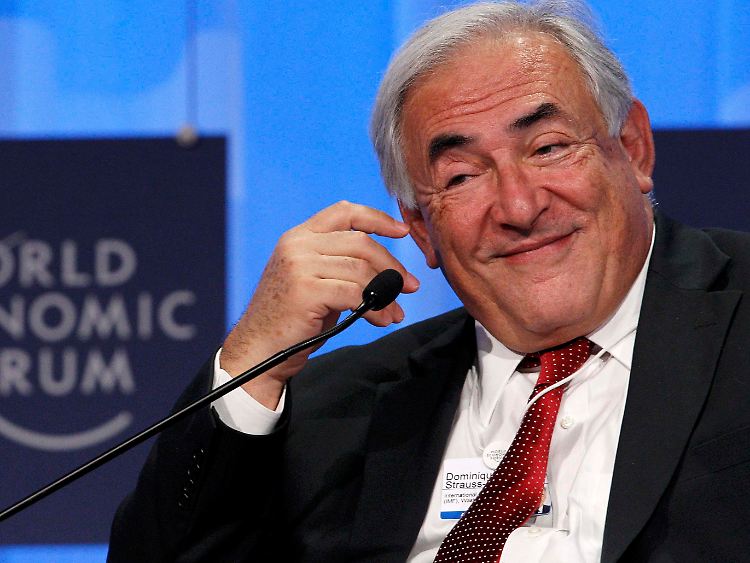 Freut sich über eine schnellere Erholung der Weltwirtschaft: Dominique Strauss-Kahn.