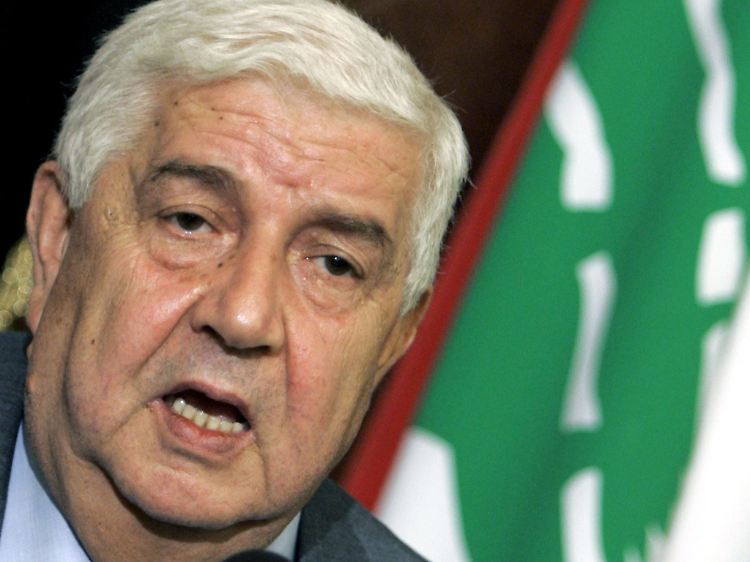 Die "Entschlossenheit Syriens" sollten die Israelis nicht testen, so der syrische Außenminister Muallem.
