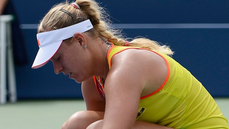 Kerber (im Bild) und Errani schenkten sich nichts.