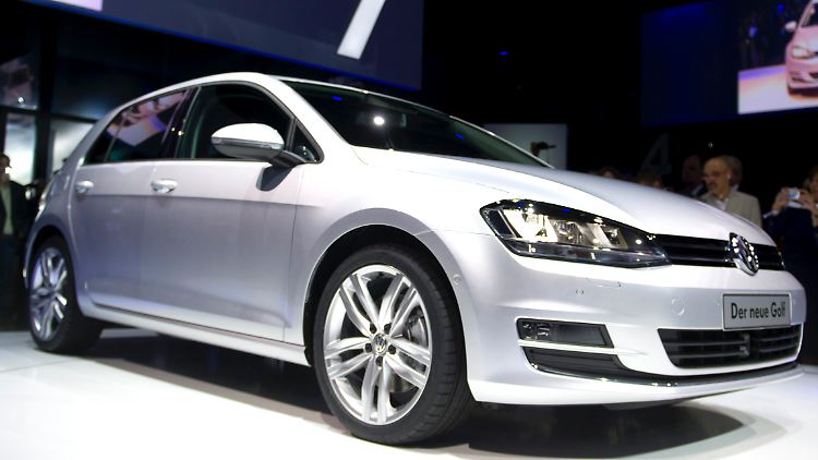 Der neue Golf 7 hat mit seinem Vorgängermodell große Ähnlichkeit.