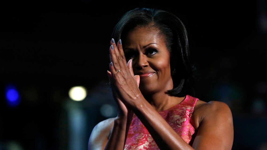 Michelle Obama genießt beste Umfragewerte.