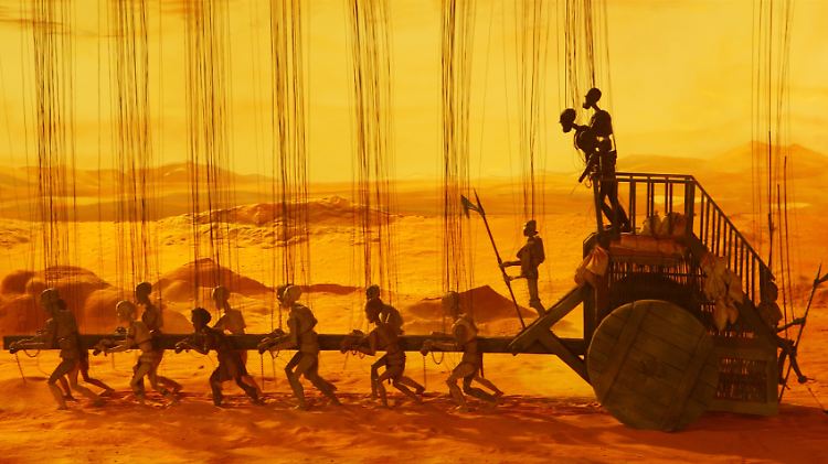 Marionetten, aber kein Theater, sondern ein rundum gelungenes Epos: "Strings - Fäden des Schicksals".