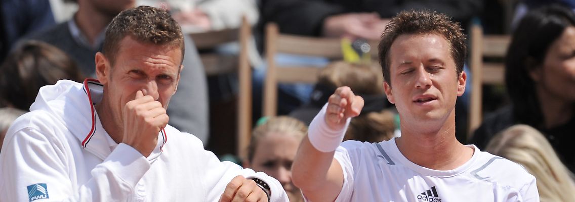 Freunde fürs Leben werden sie nicht mehr: Patrik Kühnen und Philipp Kohlschreiber.