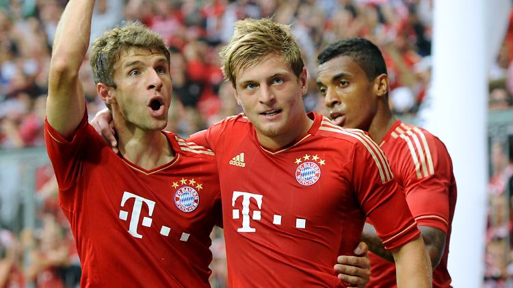 Thomas Müller eröffnete den Bayern-Torrausch.