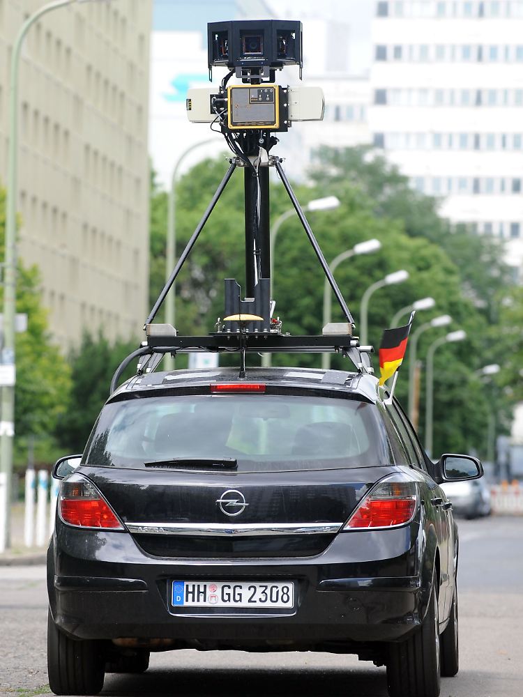 Bitte lächeln! Google filmt mit.