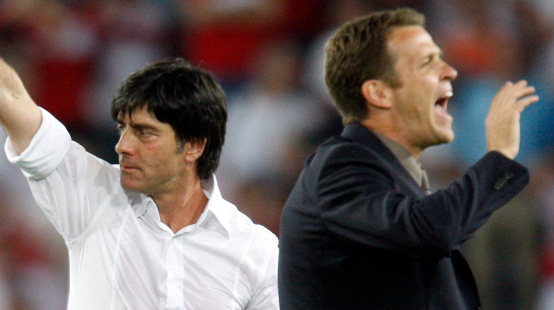 Ein Team: Joachim Löw und Oliver Bierhoff.