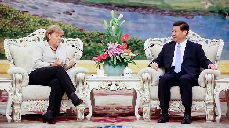 Bundeskanzlerin Angela Merkel traf bei ihrem jüngsten Besuch in China auf Vizepräsident Xi Jinping. Er soll Hu Jintao ablösen.
