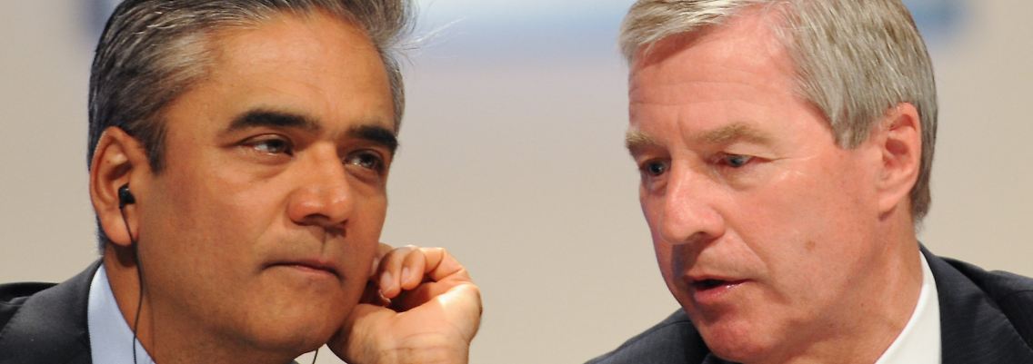 Anshu Jain und Jürgen Fitschen