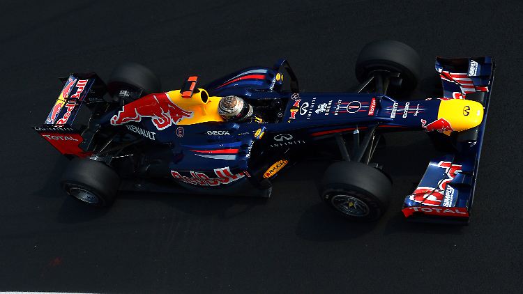 Nicht der Schnellste, aber zufrieden: Sebastian Vettel und Red Bull haben sich einen gesunden Realismus verordnet.