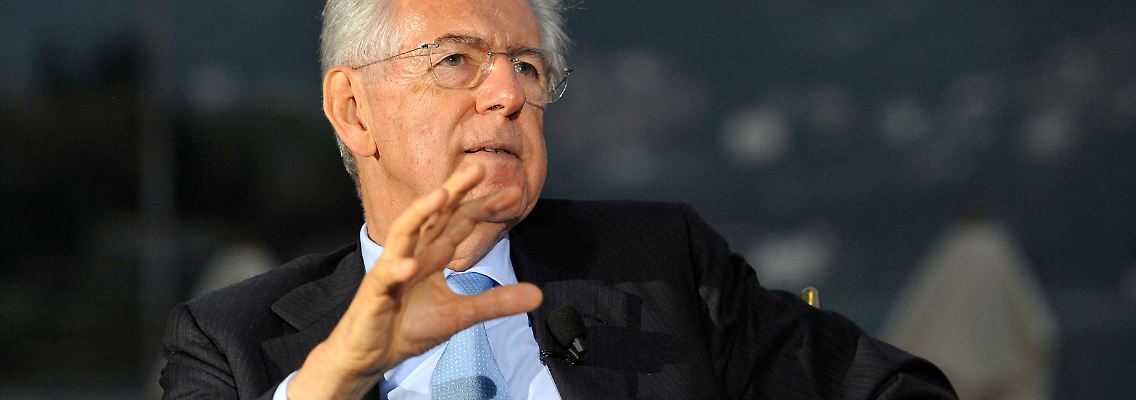 Mario Monti behält trotz der Finanzkrise in Italien einen klaren Kopf.