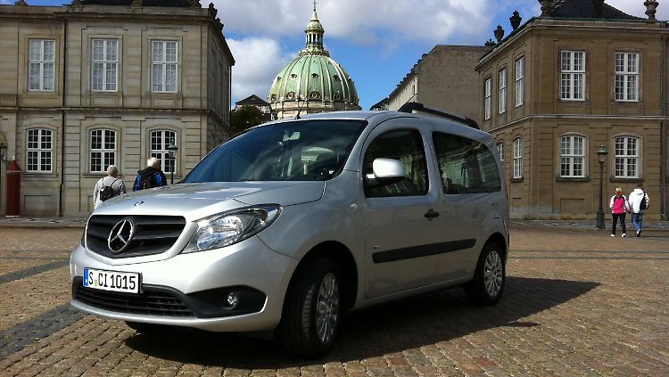 Der eigentliche Star bei Mercedes: der neue Citan.